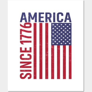 America Since 1776 Posters and Art